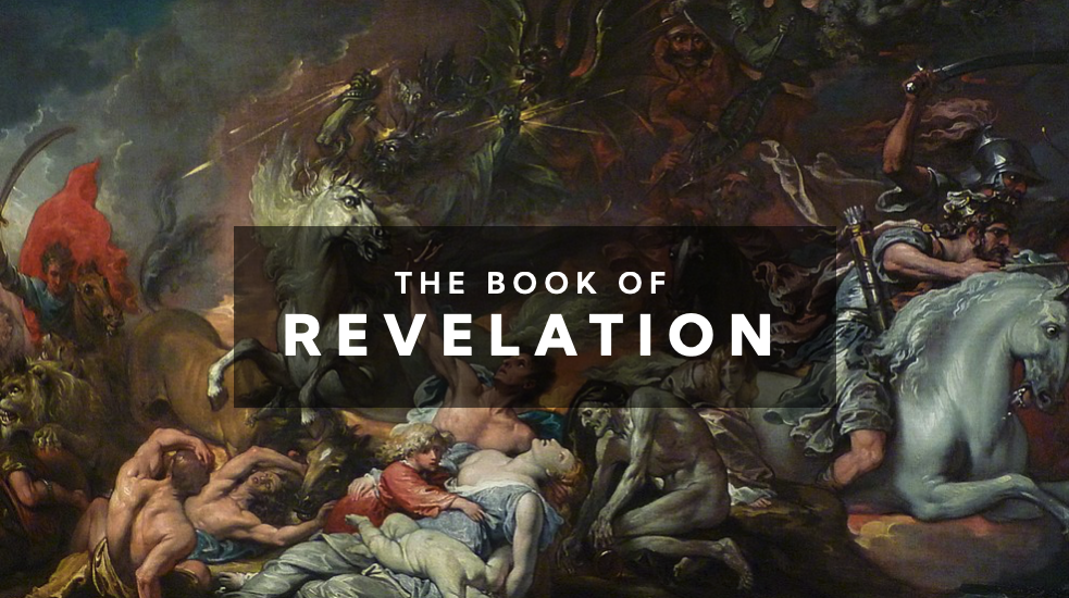 A painting of the book of revelation.